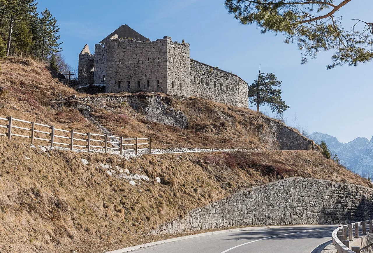 Fort Hermann near Bovec: Visiting the Rombon Fortress Ruin