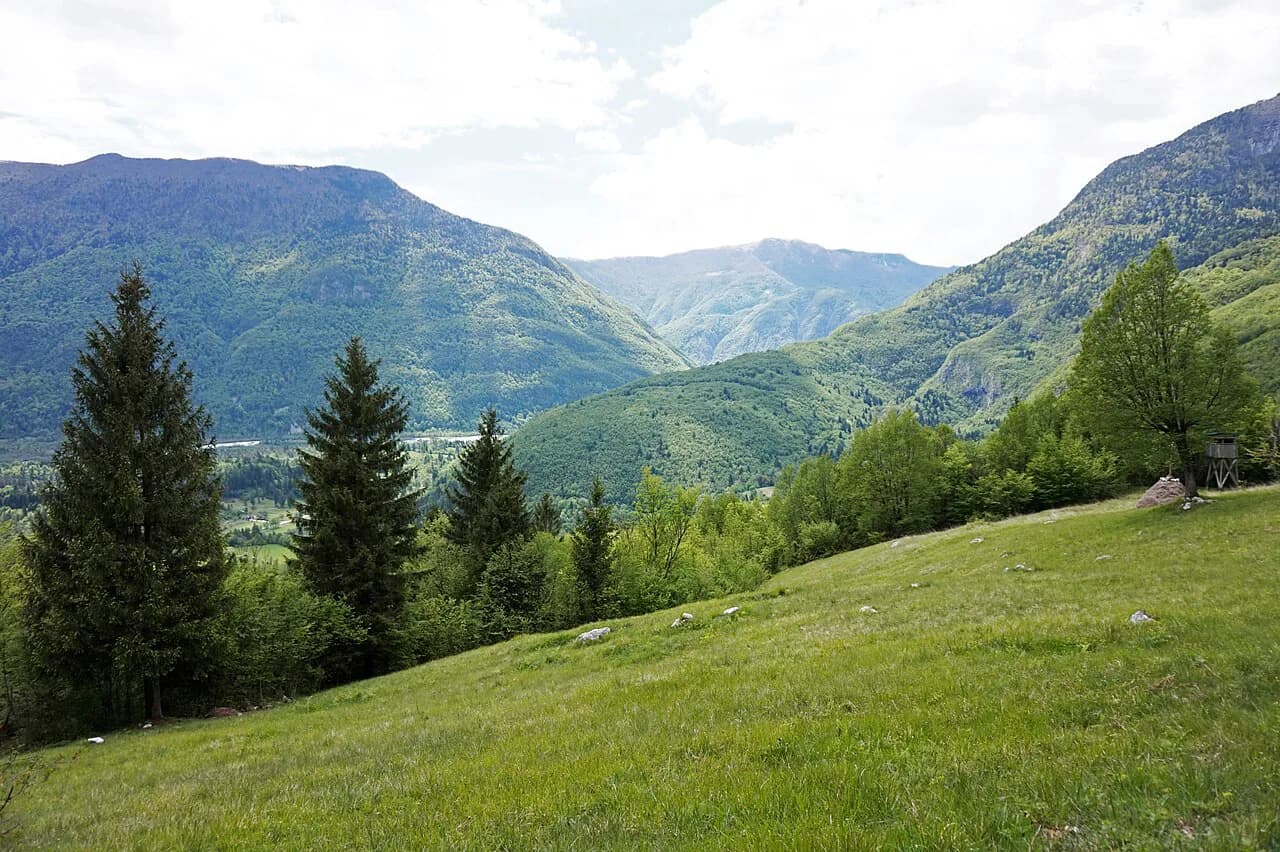 Plužna, Bovec: The Quiet Village Near Virje Waterfall