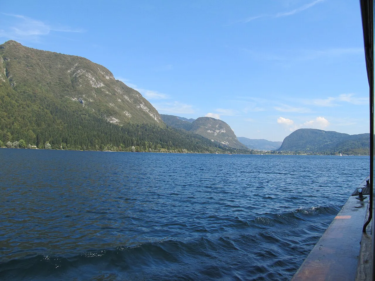 Lake Bohinj.