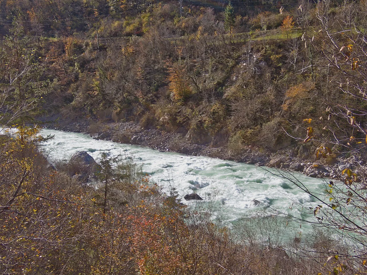 The Soča in the Kobarid gorge.