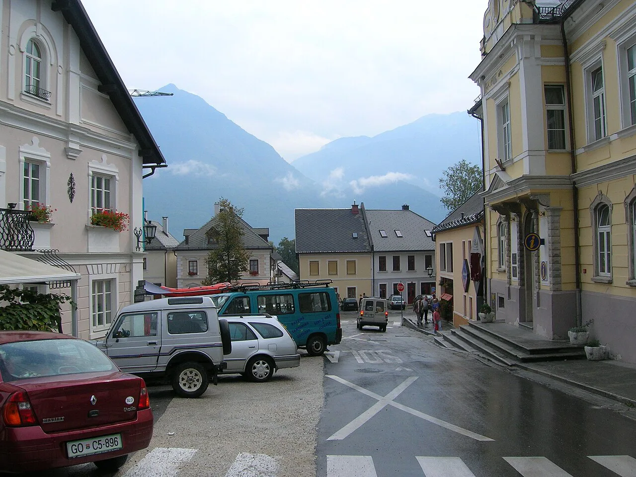 A street in Bovec.