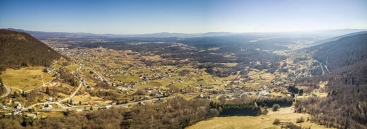 Bela Krajina countryside around Črnomelj.
