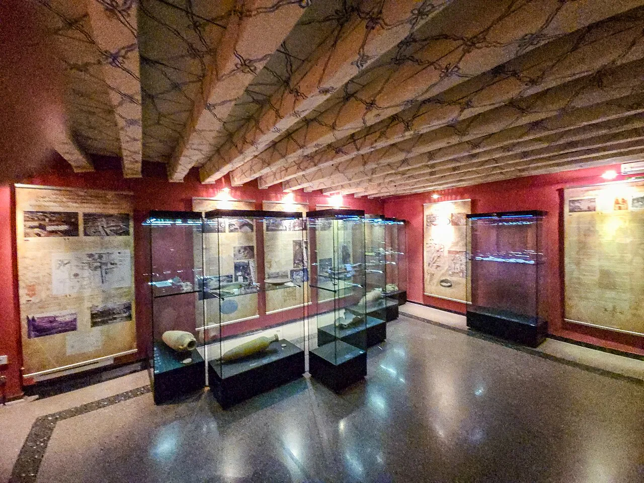 A gallery in the Koper Regional Museum.