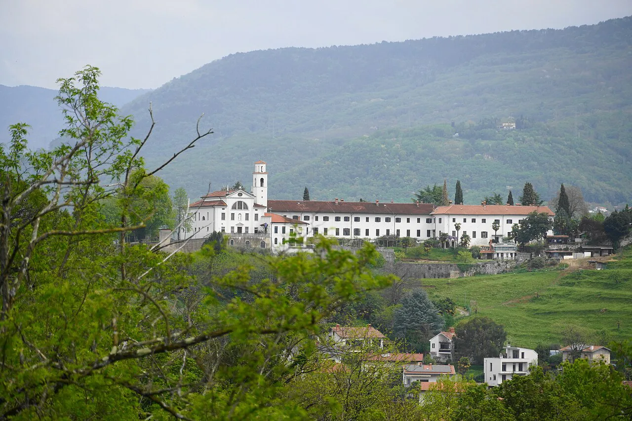 The Franciscan Monastery of Kostanjevica in Nova Gorica.