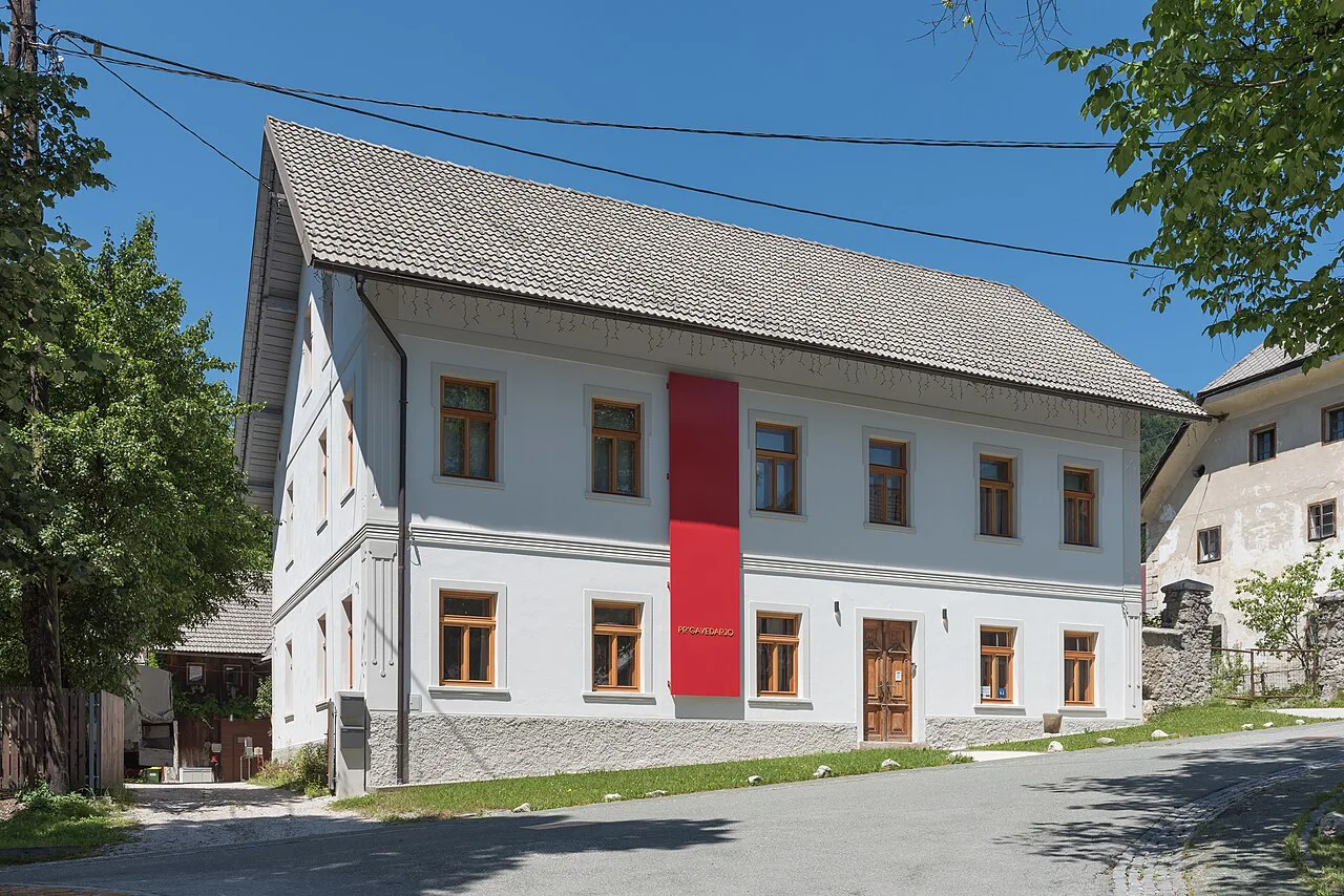 A village house in Podkoren near Kranjska Gora.