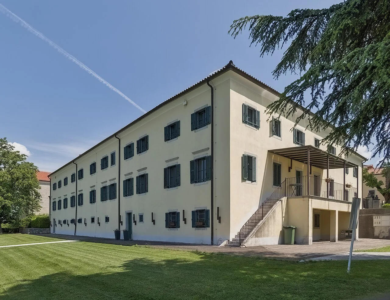 The manor at the Lipica Stud Farm.