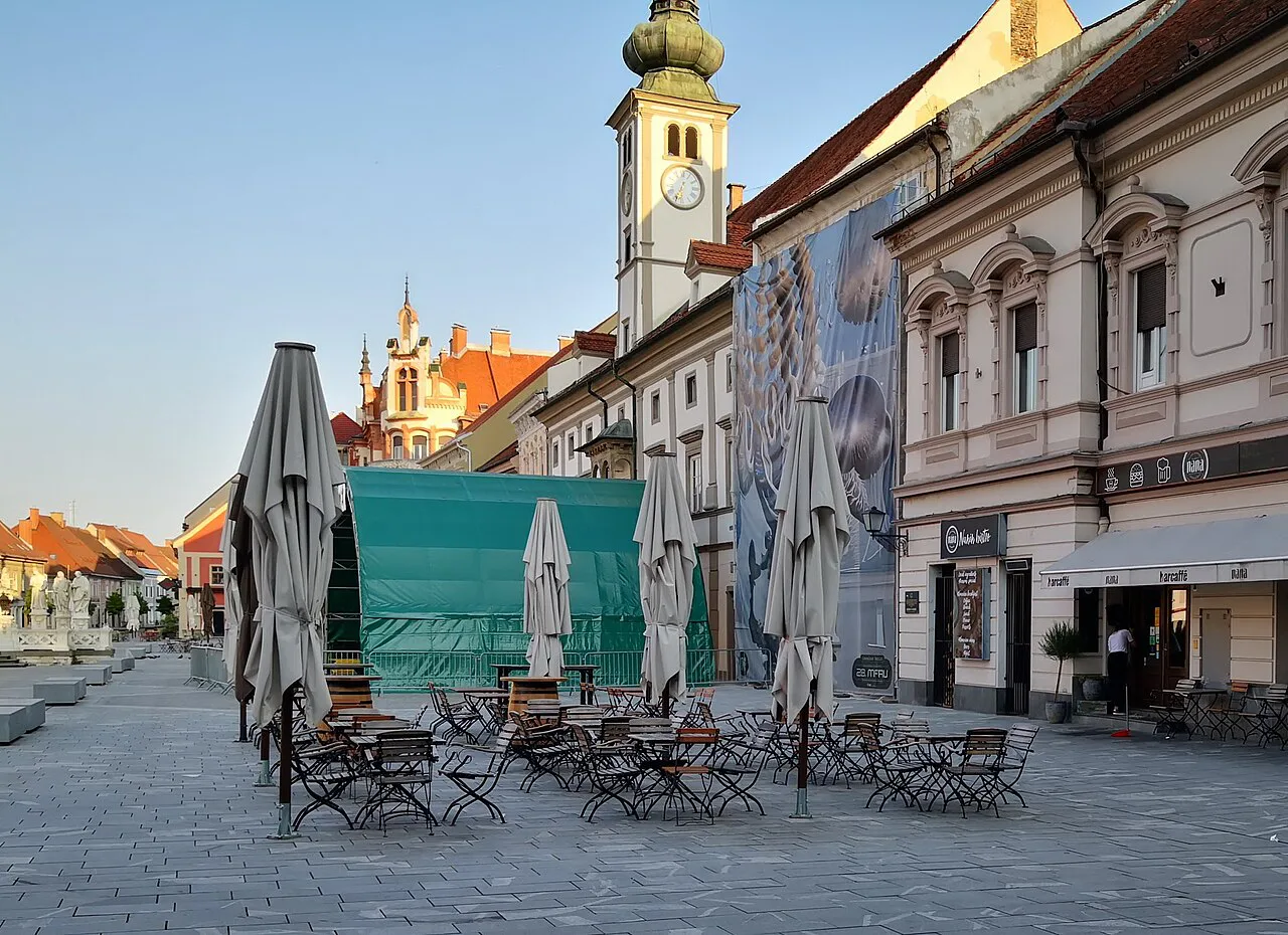 Glavni trg in Maribor.