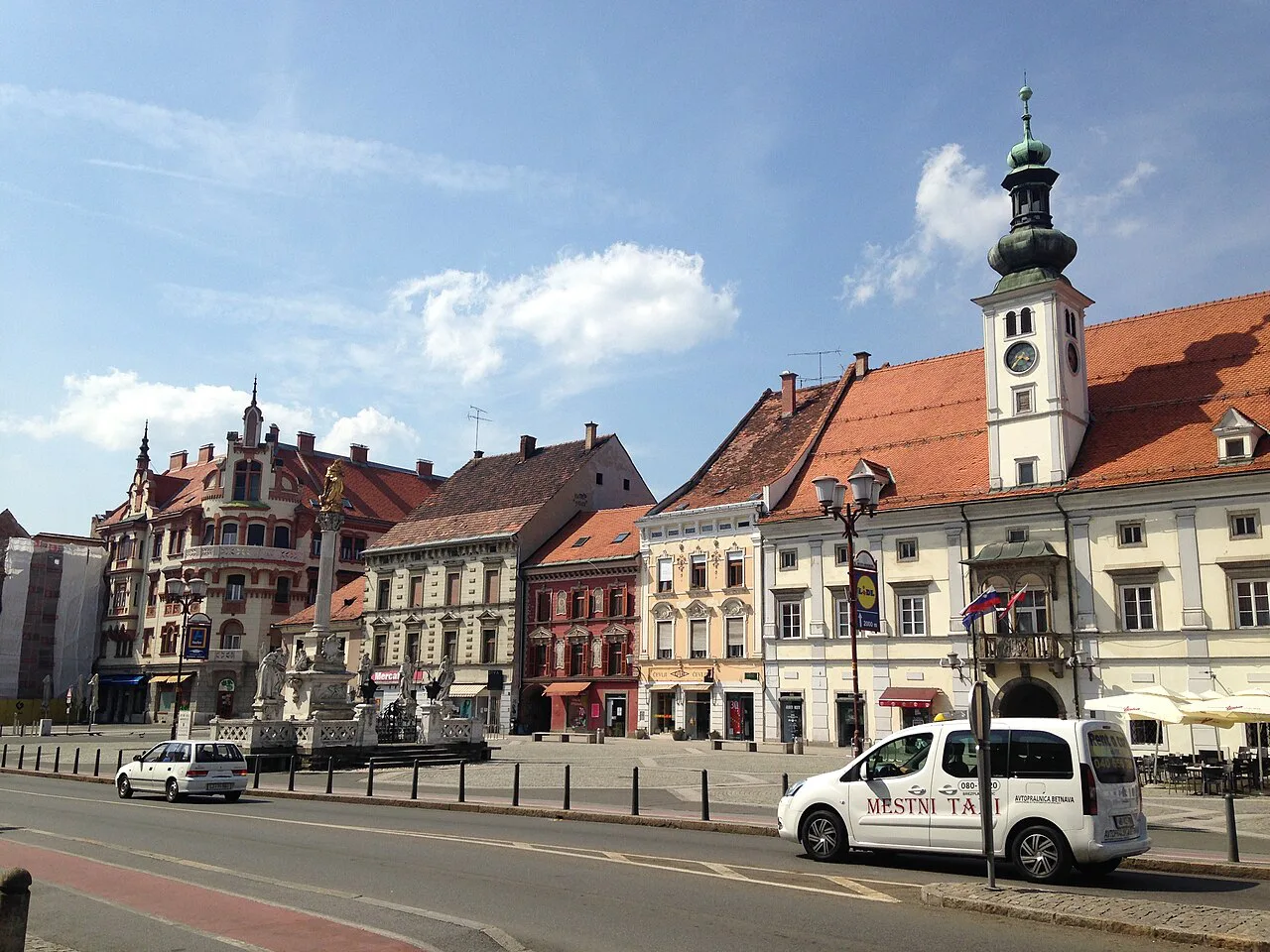 Maribor's Main Square.