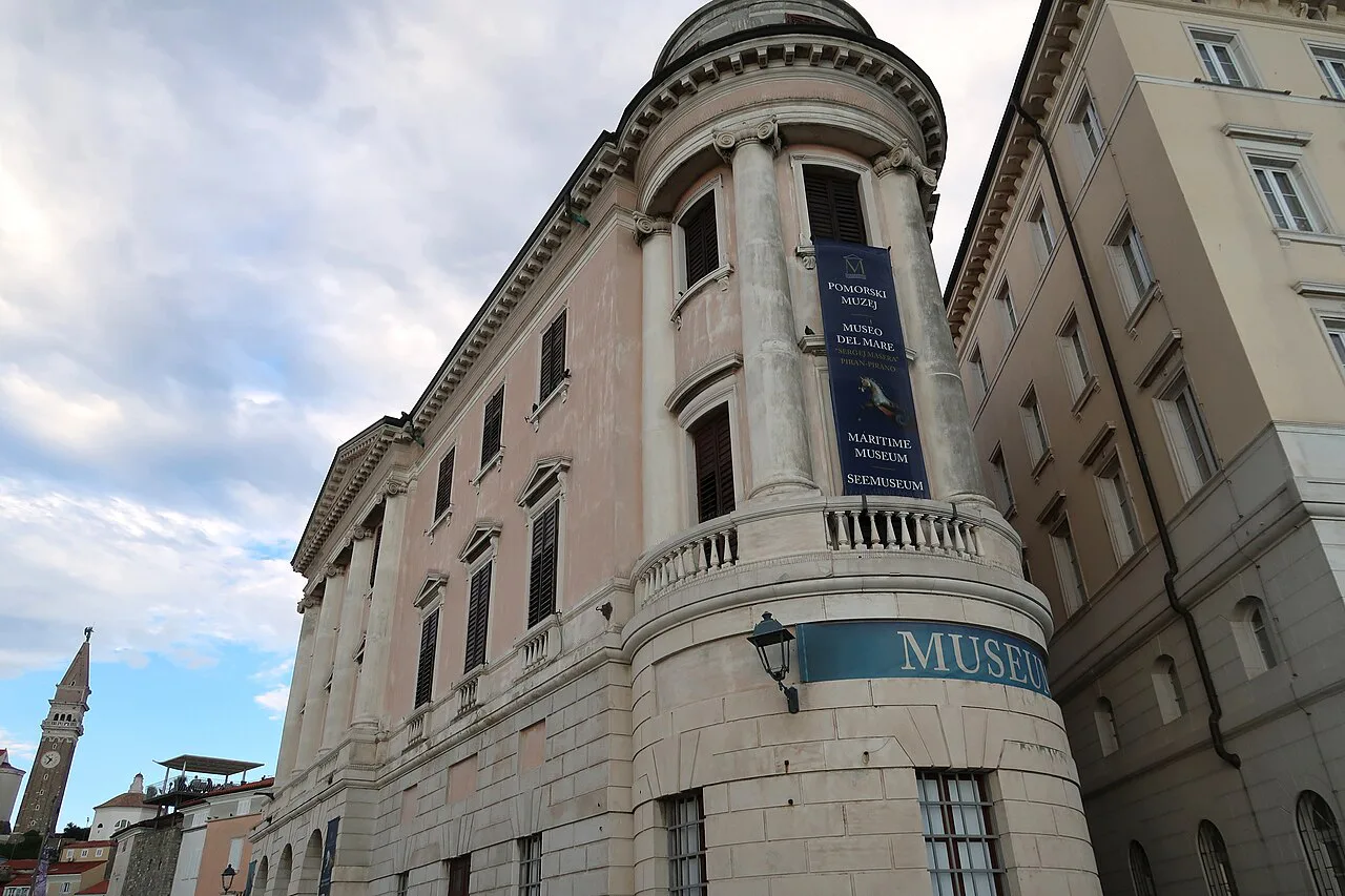 The Sergej Mašera Maritime Museum in Piran.