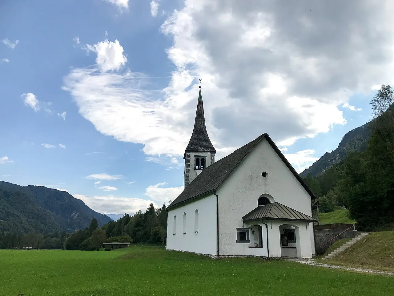 St Clement's Church in Mojstrana.