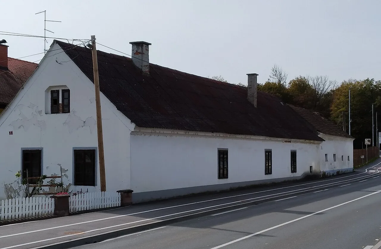 An old house in Moravske Toplice.
