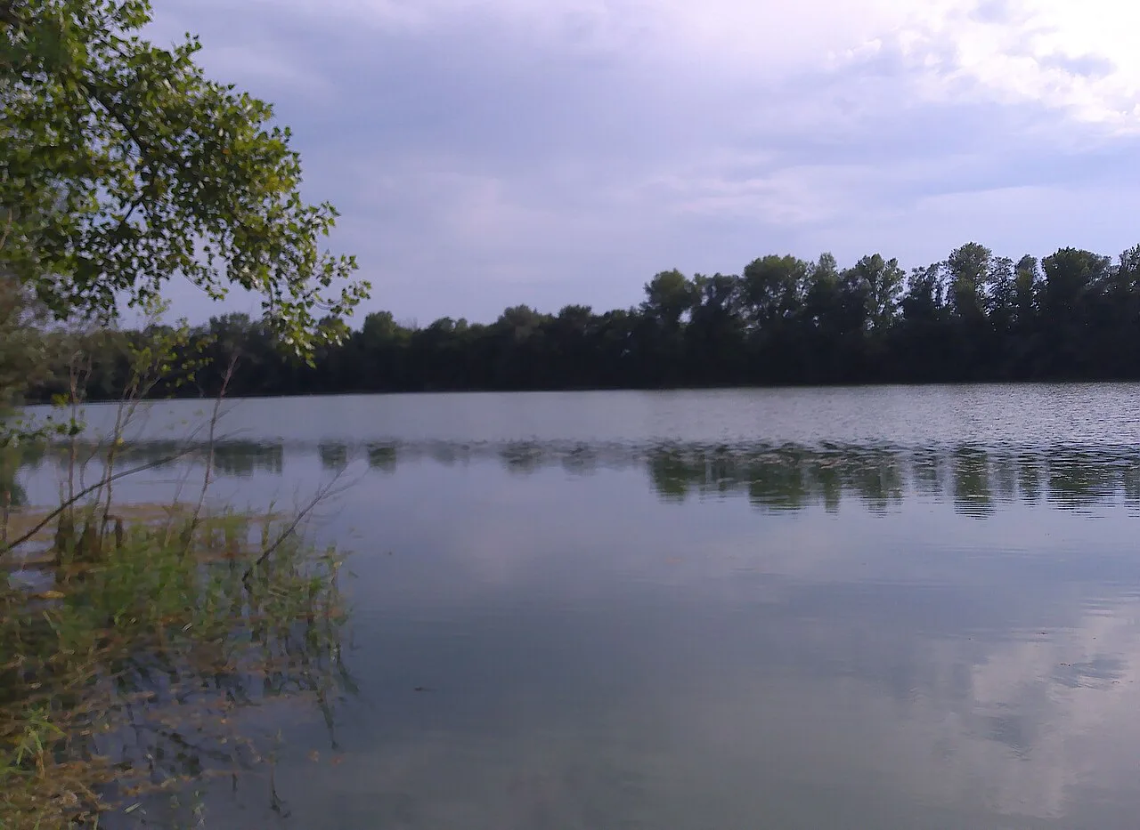 The lake at Krog near Murska Sobota.