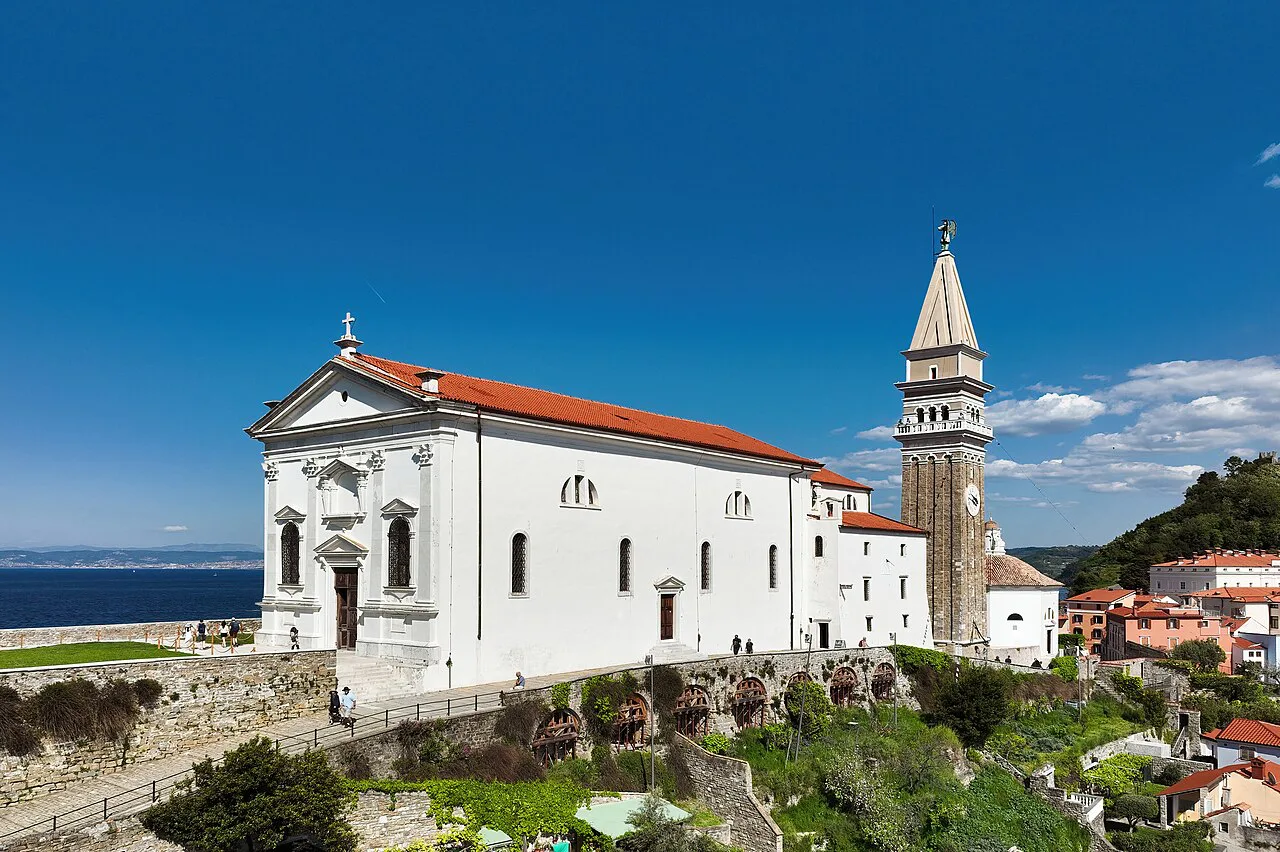 St George's Parish Church in Piran.