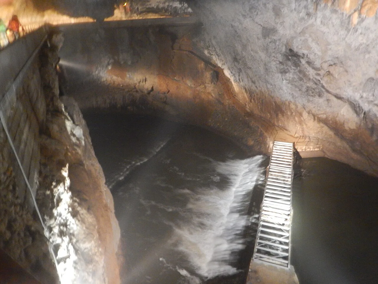 The Pivka river underground.