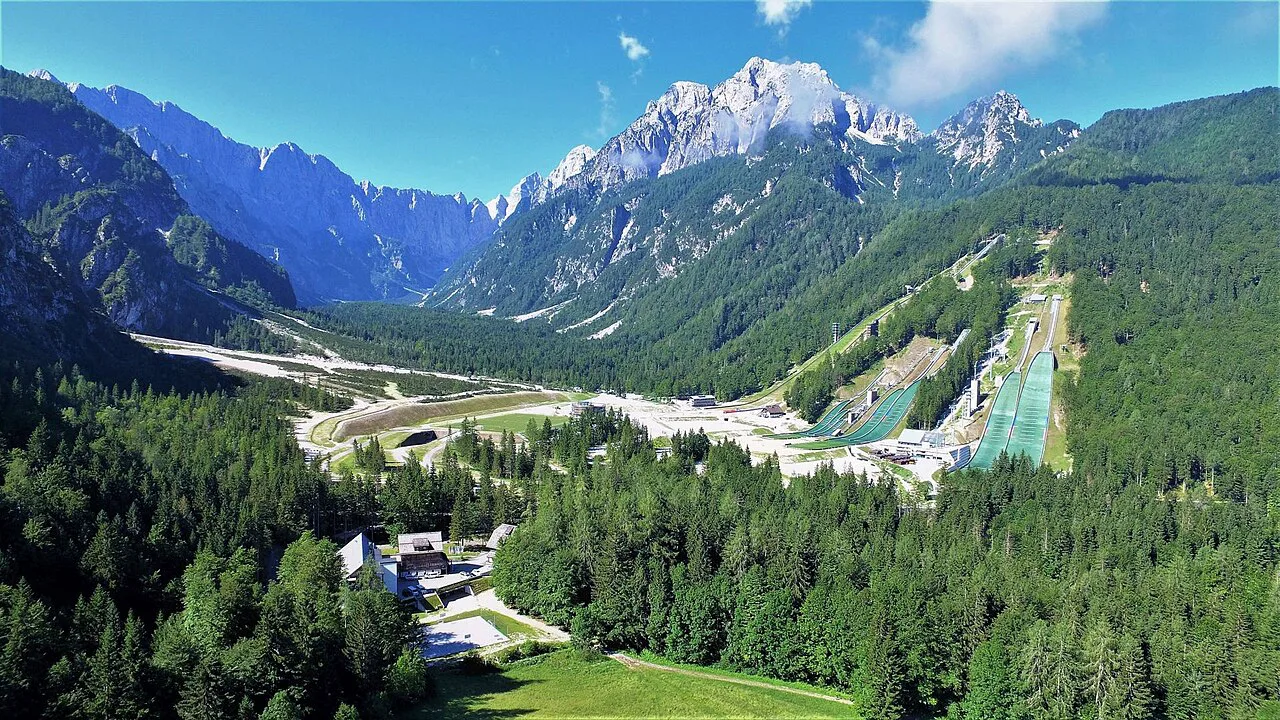 The Planica Nordic Centre, another Alpine sports area.