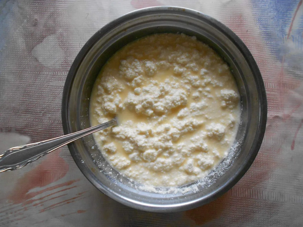 Cottage-cheese filling for gibanica.