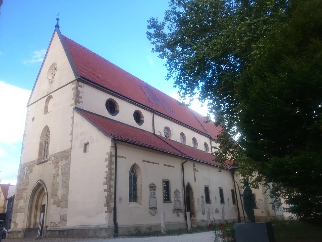 St George's parish church in Ptuj.