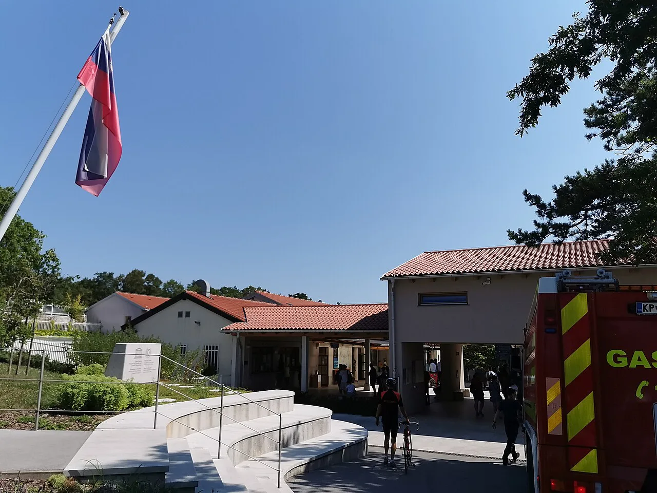 The Škocjan Caves visitor center.