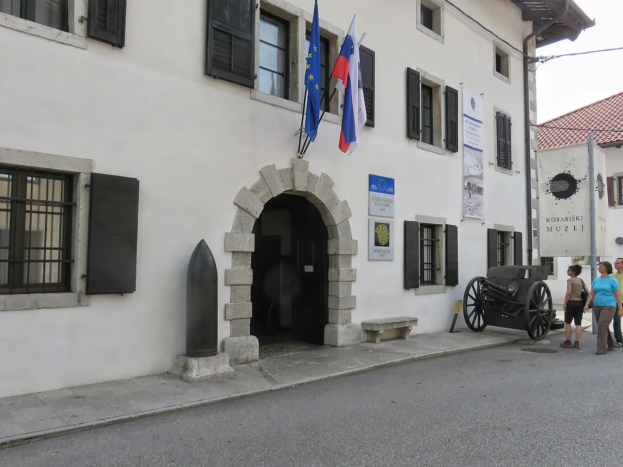 The Kobarid Museum building.