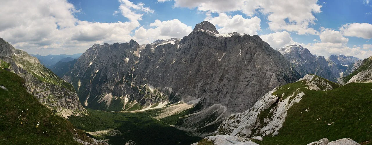 The Vrata valley in Triglav National Park.