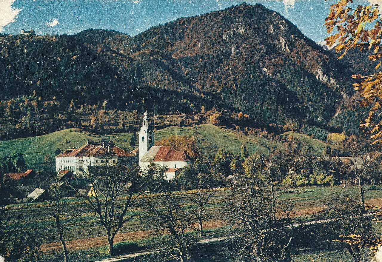 Begunje on a 1960s postcard.