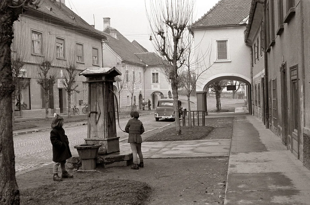 Slovenj Gradec in 1957.