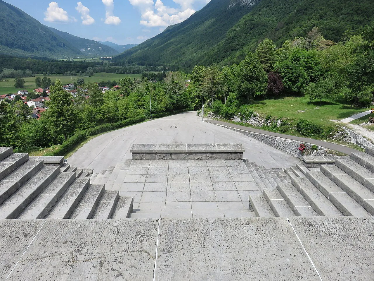The Italian Charnel House at Kobarid.