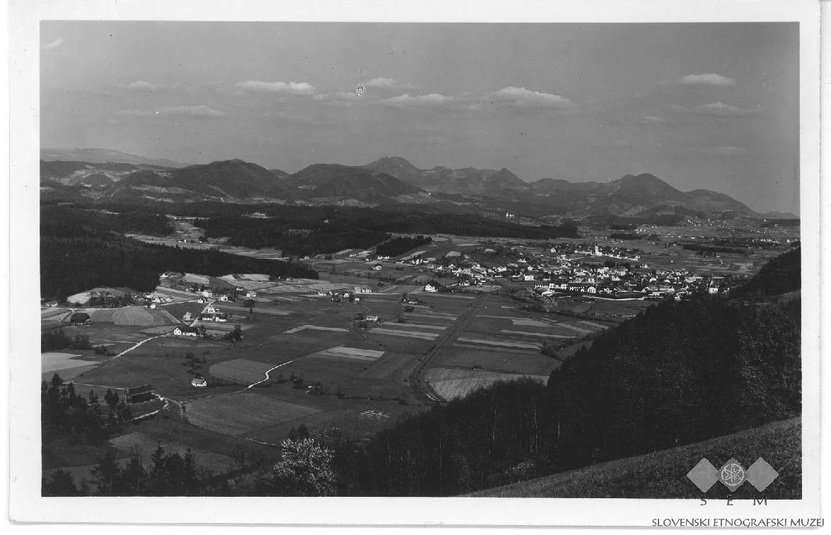 Šoštanj on an old postcard.