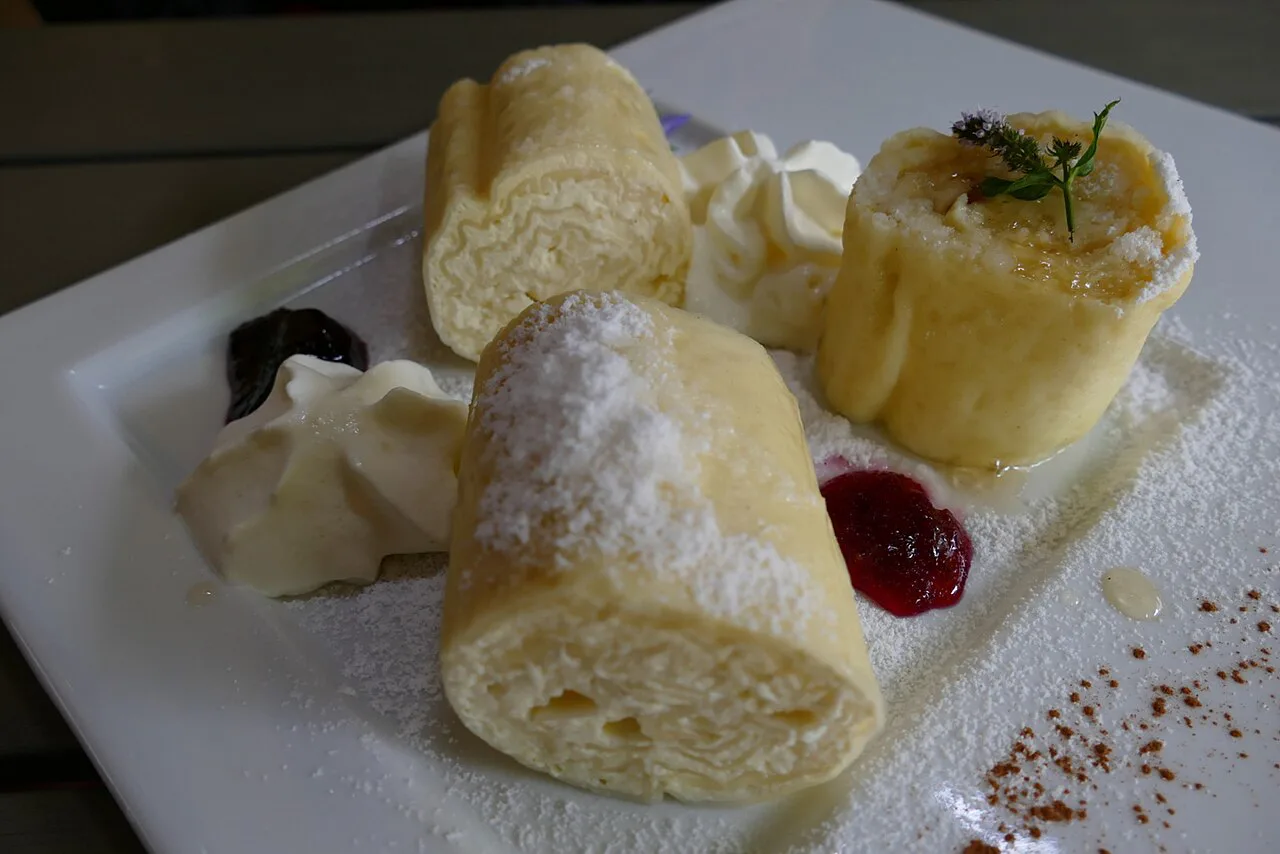 Cottage-cheese štruklji.