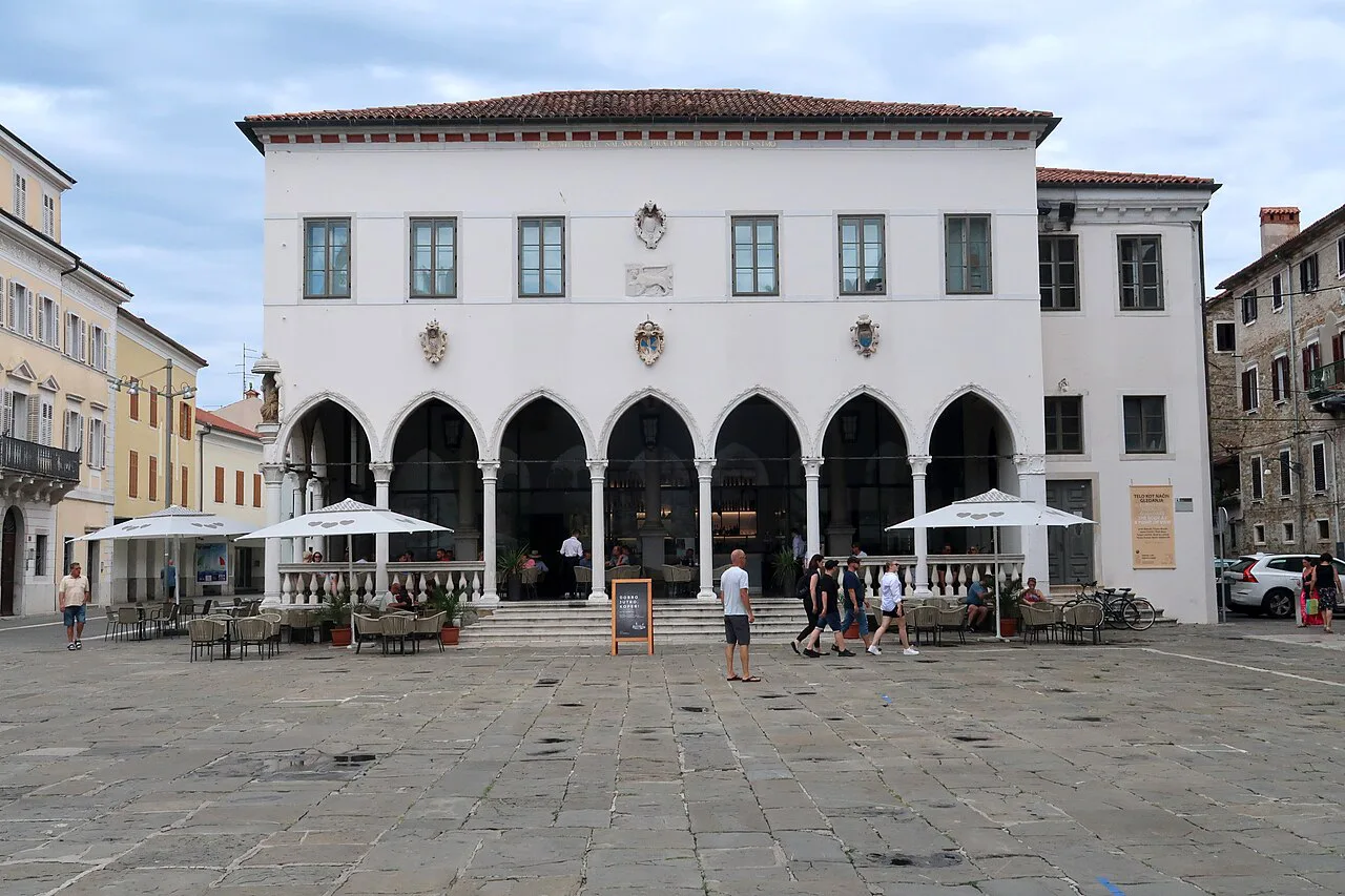 The Loggia and Titov trg in Koper.