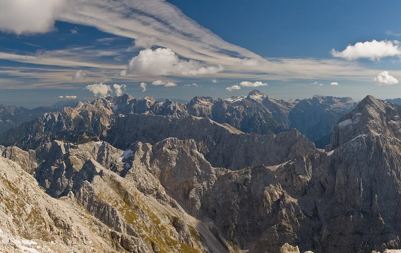Peaks of Triglav National Park.