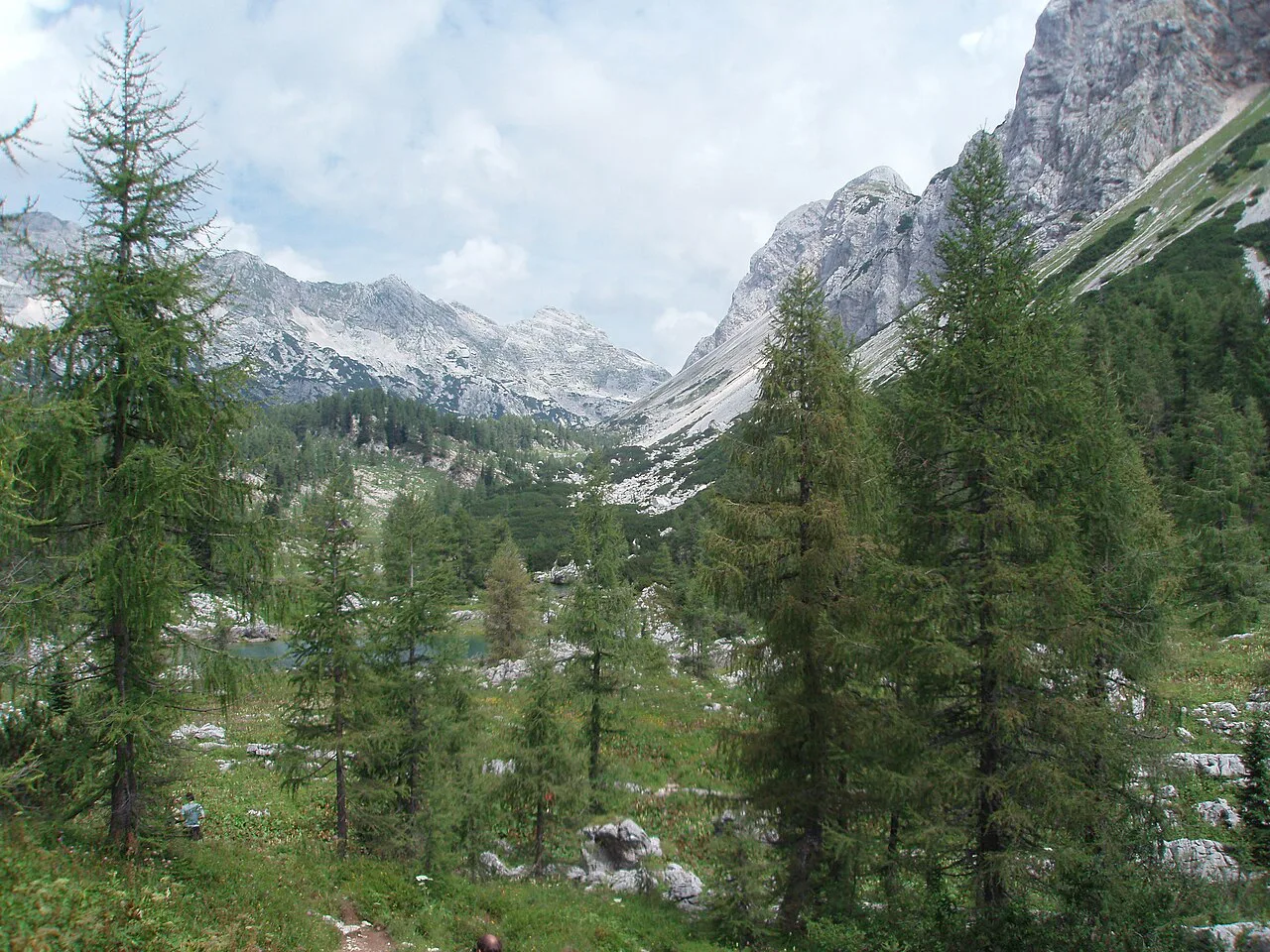 The Triglav lakes valley.