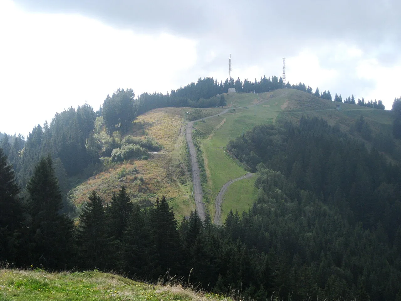 Peč (Monte Forno), the tripoint of Slovenia, Austria and Italy.